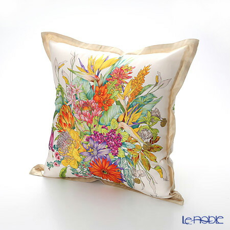 Le Noble Jim Thompson Cushion Cover Silk Frill 9 732a Summer