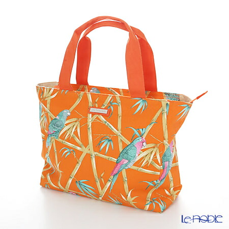 Jim Thompson Fiji Tote Bag Pcb4327d Bird Bamboo Orange Gift Animal Pattern