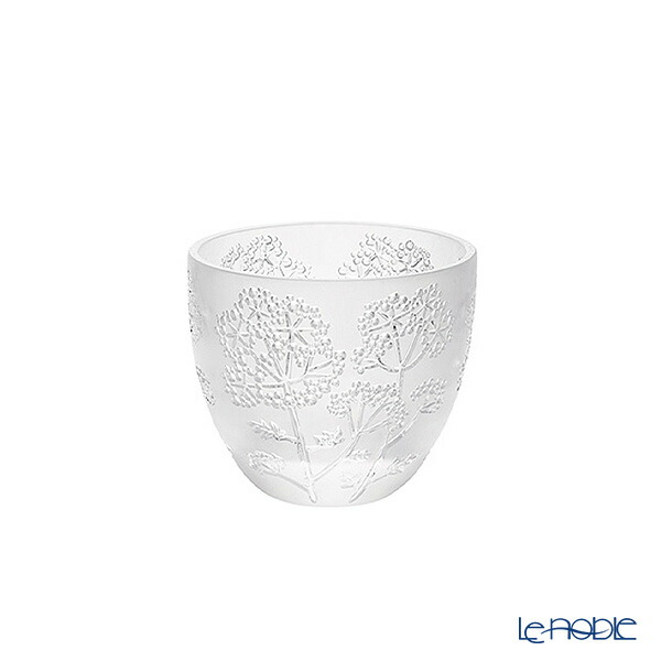 【P10倍・クーポン】【メーカー取り寄せ商品】ラリック オンベル キャンドルホルダー 10141400 LALIQUE ガラス キャンドル立て｜ブランド洋食器の店ル・ノーブル