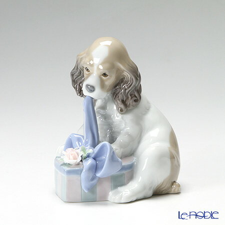 LIADRO リアドロ 犬と紙飛行機 可愛いパイロット リヤドロ 置物□可愛いパイロット フィギュリン 6665 犬 折紙