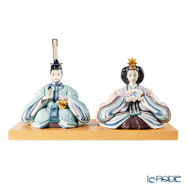 楽天市場】リヤドロ 雛人形セット 内親王 08049 親王 08050 【ぼんぼり