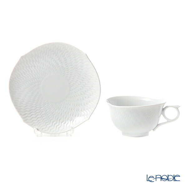 マイセン Meissen 波の戯れホワイト ティーカップ ソーサー 170cc ペア 白 おしゃれ かわいい 食器 ブランド 結婚祝い 内祝い Ocrmglobal Com