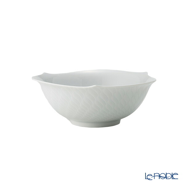 MEISSEN - マイセン　ホワイト皿（約26㎝）2枚 マイセン（Meissen） 波の戯れホワイト 000001／29308 オーバル