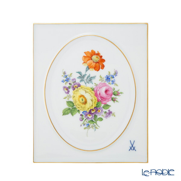 楽天市場】マイセン (Meissen) 陶板 020810／53n31 ピンクのバラ