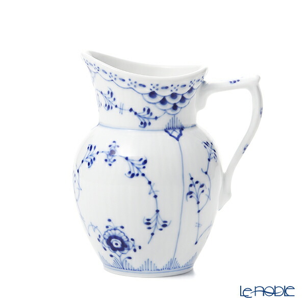 ロイヤルコペンハーゲン ブルーフルーテッド バタフライ 一輪挿し 花瓶 中古品 ロイヤルコペンハーゲン 花瓶□ブルーフルーテッド フルレース