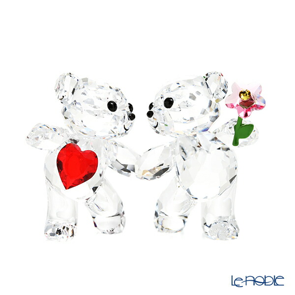 楽天市場】スワロフスキー クリスベア 素敵なサプライズ カップル バラ