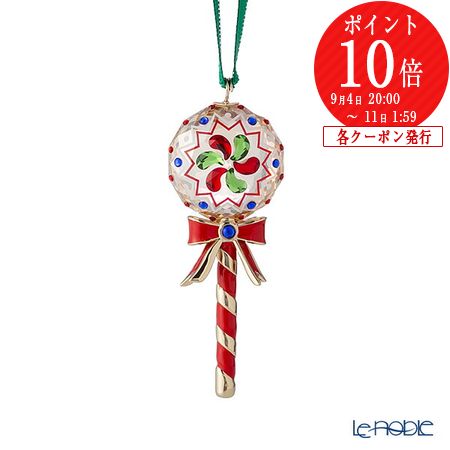 【P10倍・クーポン】スワロフスキー Holiday Cheers Dulcis ロリポップ オーナメント クリスマス SW5684302 24AW /// SWAROVSKI ガラス クリスタル キャンディ お菓子 赤 吊り下げ飾り キラキラ 単品 おしゃれ かわいい 小さめ ツリー 輸入雑貨 // ギフト プレゼント 贈り物｜ブランド洋食器の店ル・ノーブル
