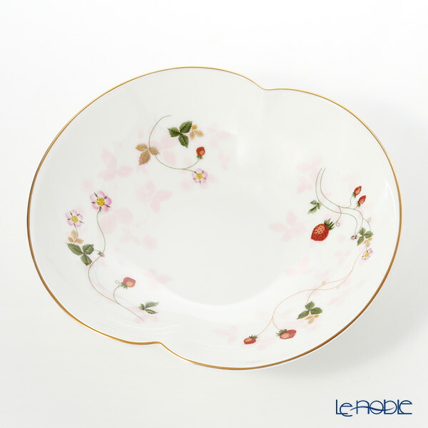 ウェッジウッド オクタゴナル 約24.5cm ワイルド ストロベリー オクタゴナルディッシュ L|WEDGWOOD公式