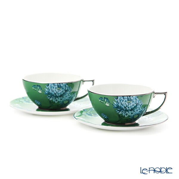 良質 シノワズリ ジャスパーコンラン Wedgwood ウェッジウッド ティーカップ ソーサー ブランド 食器 かわいい おしゃれ お祝い 内祝い 結婚祝い ウエッジウッド 300cc グリーン ペア マグカップ ティーカップ Centreorthopediquejl Com