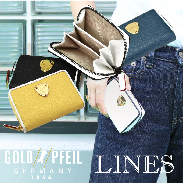 LINES (ラインズ） 小銭入れ 「ゴールドファイル」 GP57470