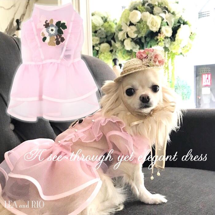 B410.pon2pan2☆オーダー☆2ウェイ☆犬ドレス☆犬ピンクドレス ピンクドレス ドッグドレス [2way dress] XS-L サイズ展開