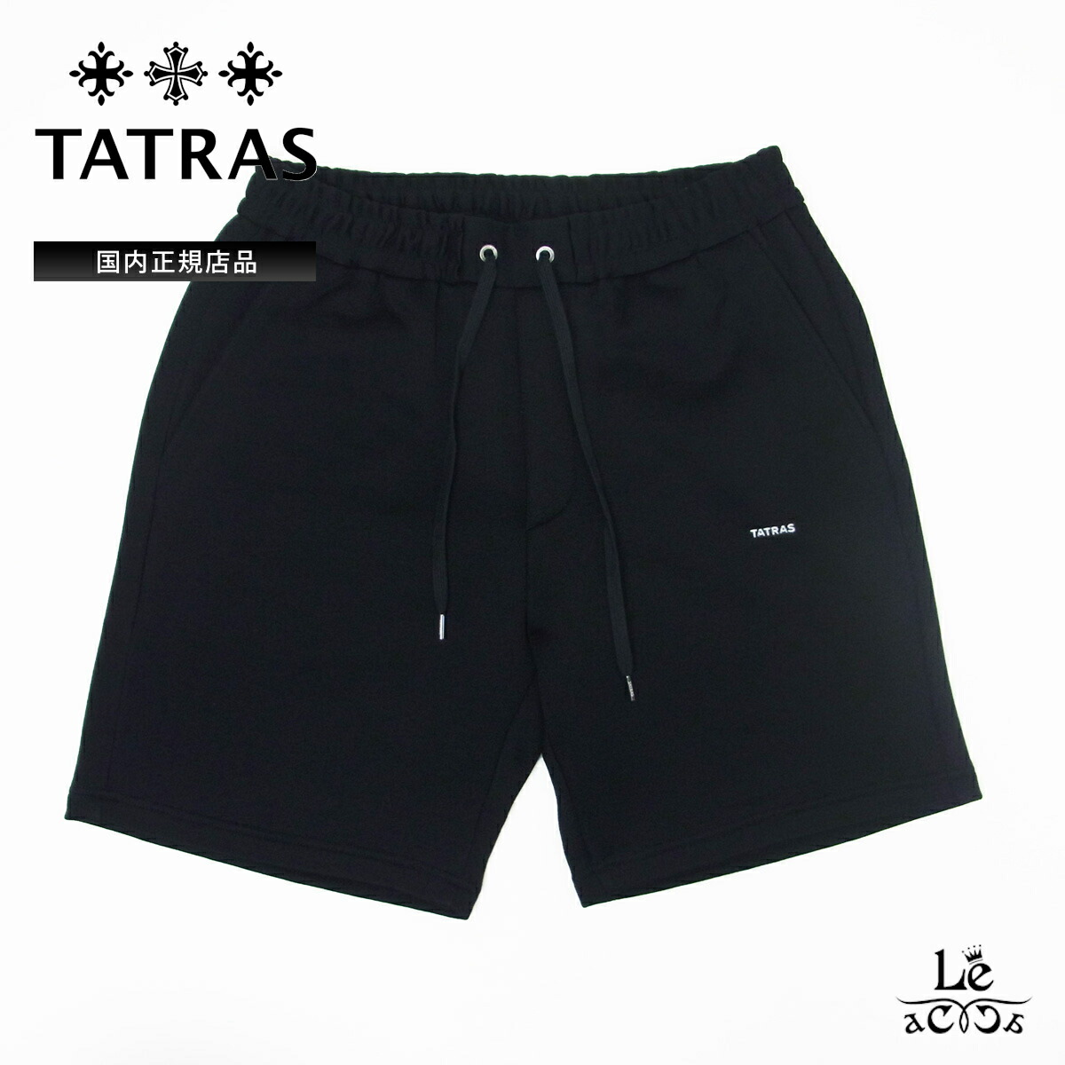 TATRAS タトラス パンツ FUSSA フッサ メンズ ショートパンツ ショーツ ブラック ブランド 国内正規品【送料無料】