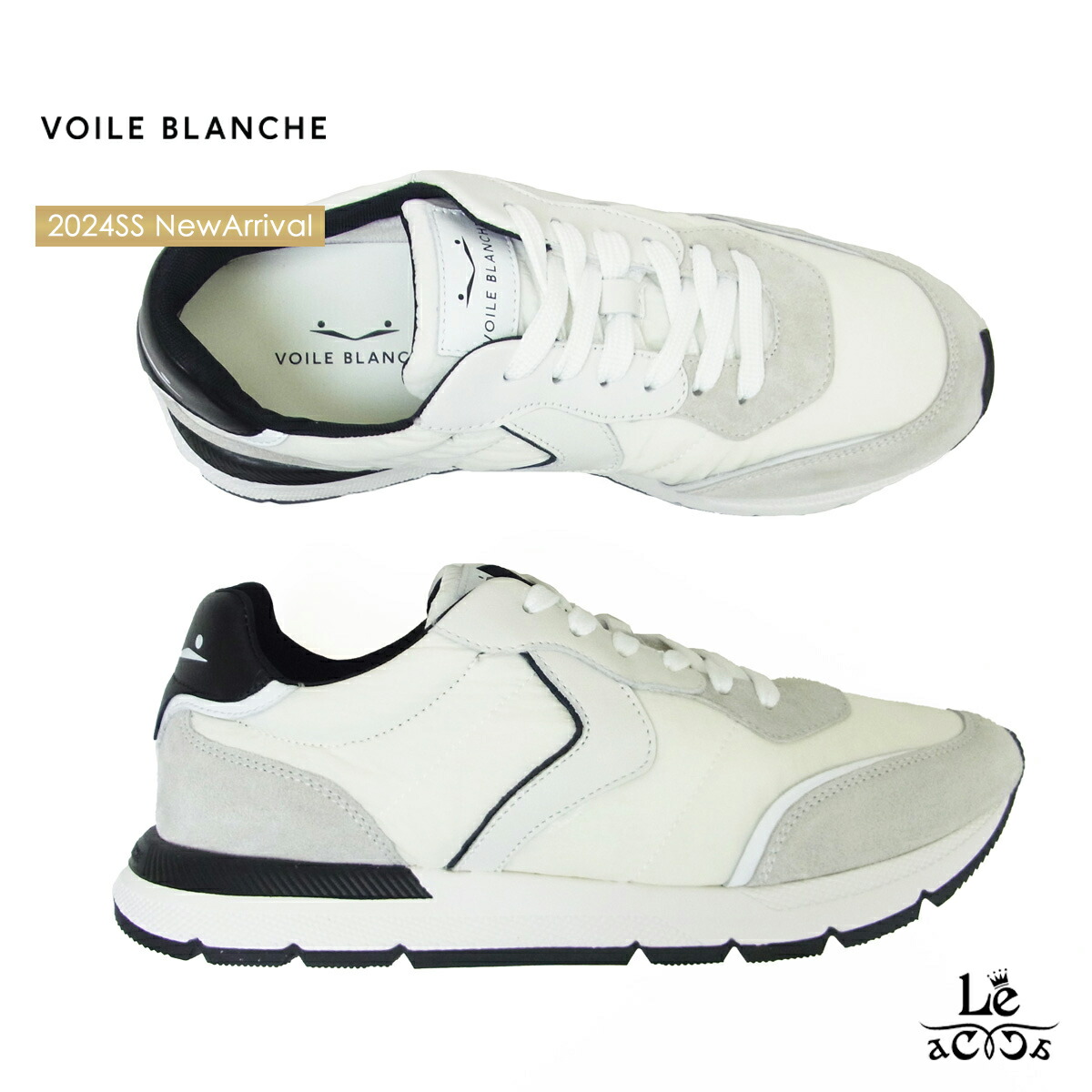 【楽天市場】【10％OFF 150時間限定】VOILE BLANCHE ボイルブランシェ スニーカー メンズ 2018361 STORM ...