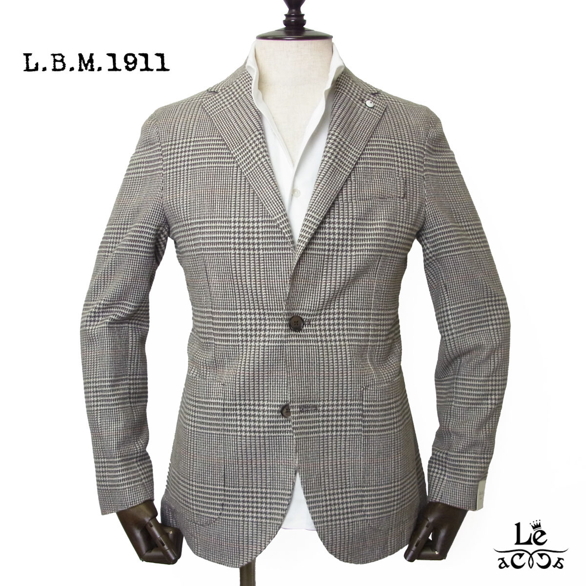 【美品】LUBIAM LBM1911 2つボタンジャケット48 美品】LUBIAM LBM1911 2つボタンジャケット48 - メルカリ