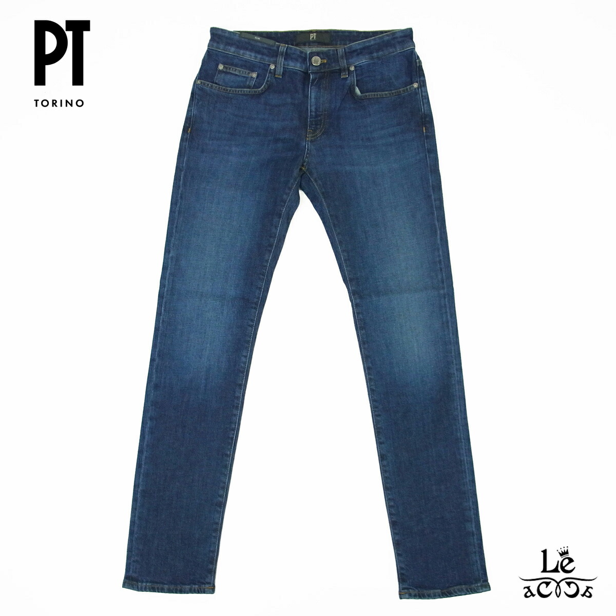 PT TORINO DENIM ピーティー トリノ ストレッチ スリムフィット デニム SWING スイング C5DP05Z0 CA4810 インディゴ ブルー テーパード ジーンズ メンズ イタリア ブランド 国内正規品【送料無料】