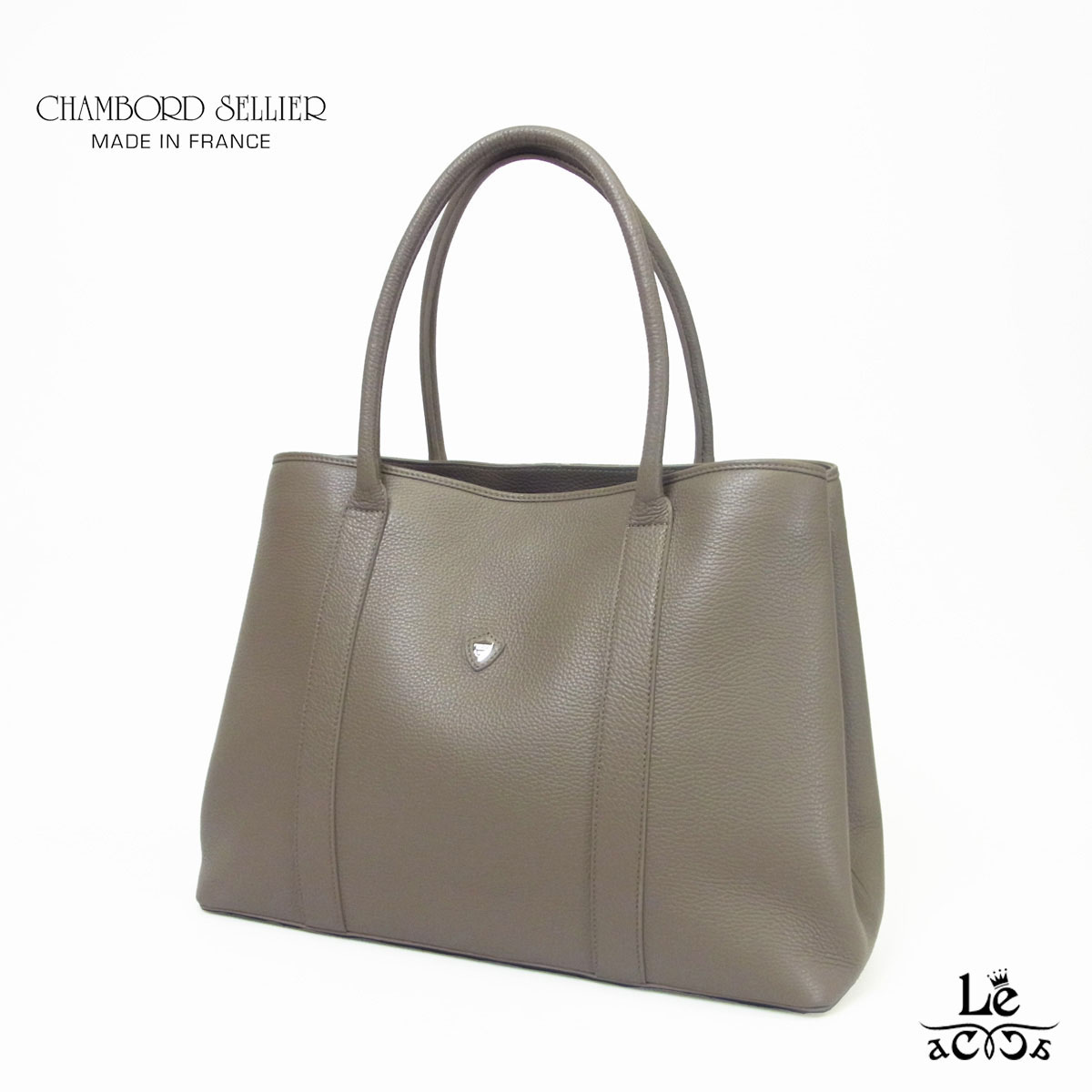 CHAMBORD SELLIER BERN トートバッグ グレーベージュ CHAMBORD SELLIER BERN グレーベージュ