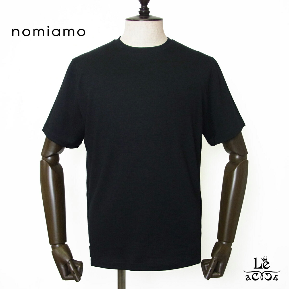 kinema waffle henley neck ブラック　サイズM kinema waffle henley neck ブラックサイズM