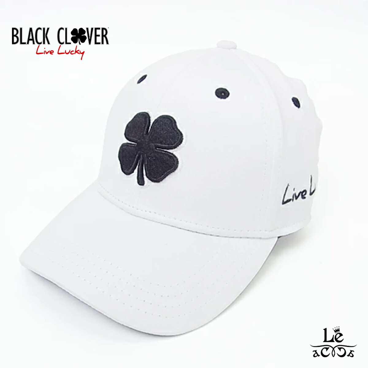 【ポイント5倍】BLACK CLOVER ブラッククローバー ゴルフ キャップ メンズ レディース ユニセックス 男女兼用 帽子 PREMIUM CLOBER プレミアム クローバー 帽子 国内正規品【送料無料】