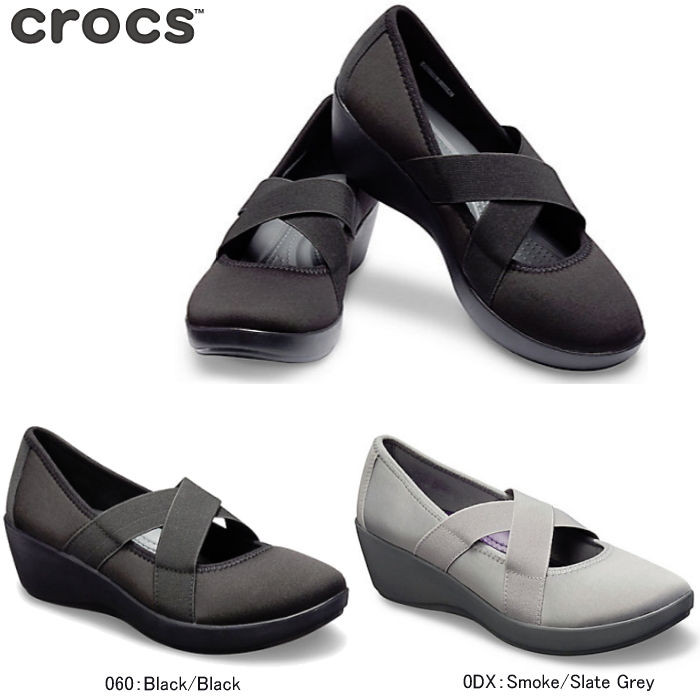 crocs busy day strappy wedge