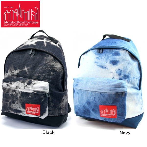 マンハッタンポーテージ バックパック 1209BLESCHDM 限定 Manhattan Portage Bleach Out Denim Big Apple Backpackリュック バッグ かばん 鞄 【NGNG-08ltrj】●