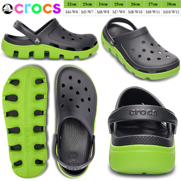 crocs duet clogs ladies