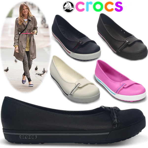 crocs flat shoes