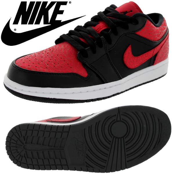 楽天市場 ナイキ スニーカー メンズ エアジョーダン1 ロー Nike Air Jordan 1 Low 013 ブルズカラー 黒 赤 エア ジョーダン 1 靴 メンズ靴 シューズ Ngng 40fnc 靴のセレクトショップ Lab