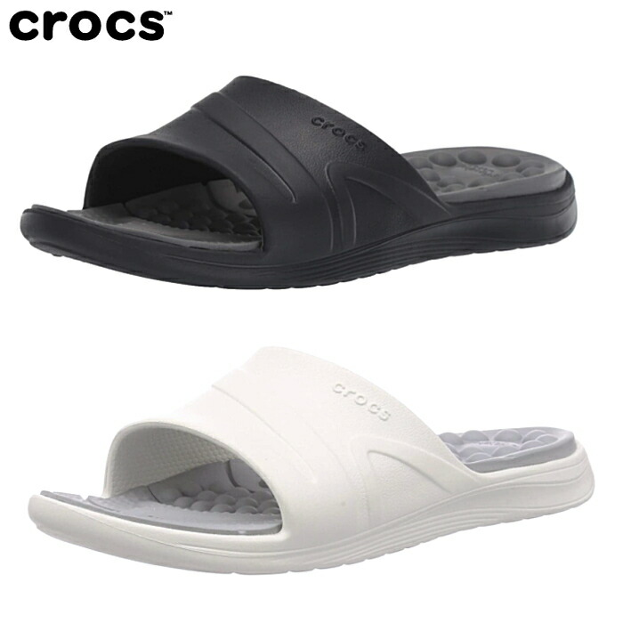 楽天市場 Crocs クロックス レディース サンダル Reviva Slide リバイバ スライド 5546 同梱不可 スニーカー 靴激安通販 Reload