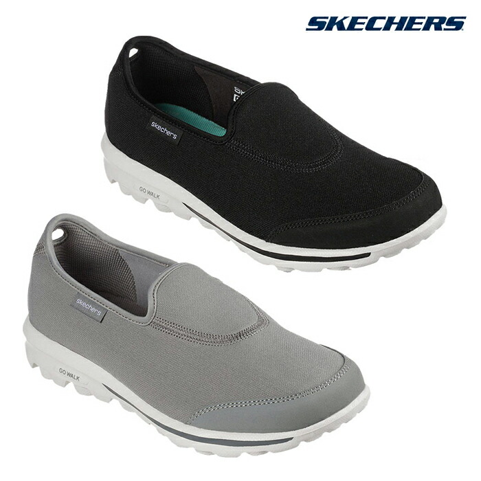 スケッチャーズ SKECHERS レディース GO WALK CLASSIC-IDEAL SUNSET ウォーキングシューズ クラシック-イデアルサンセット 軽量 スリッポン 124464