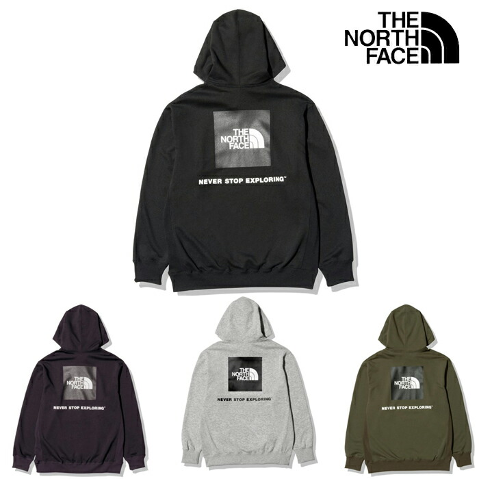 ザ・ノースフェイス メンズ バックスクエアロゴフーディ NT62230 Back Square Logo Hoodie THE NORTH FACE スウェット パーカー 9,088円