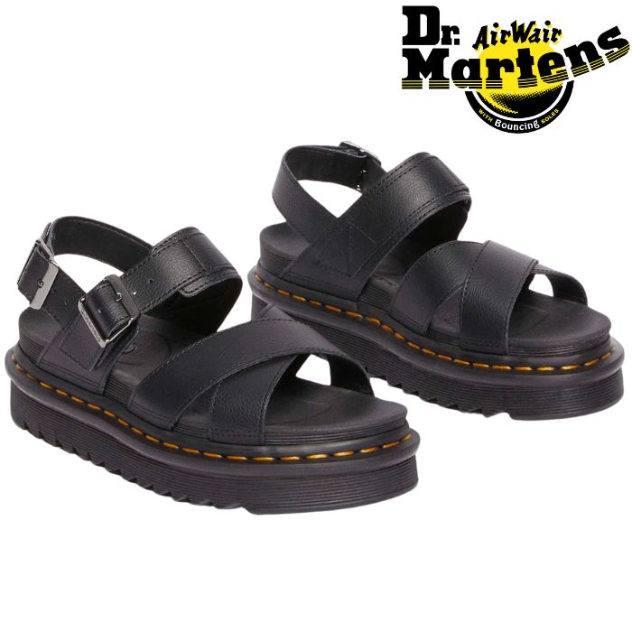 楽天市場】Dr.Martens VOSS HYDRO LEATHER BLACK 23802001 SANDAL