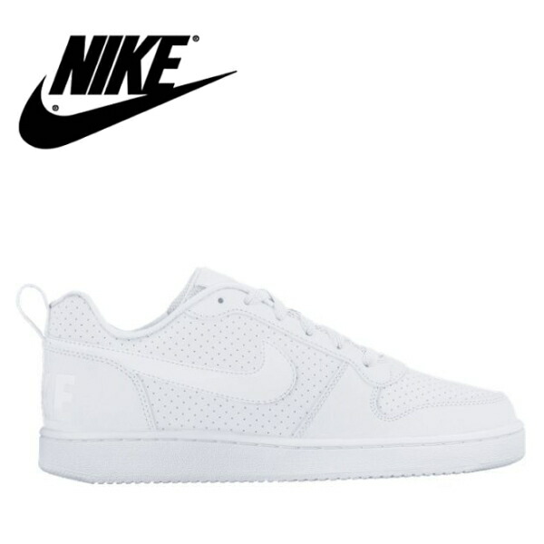 Nike women sneakers coat Barlow low SL NIKE WMNS COURT BOROUGH LOW SL 845,726,111 white / white / white Lady\u0027s sneakers●
