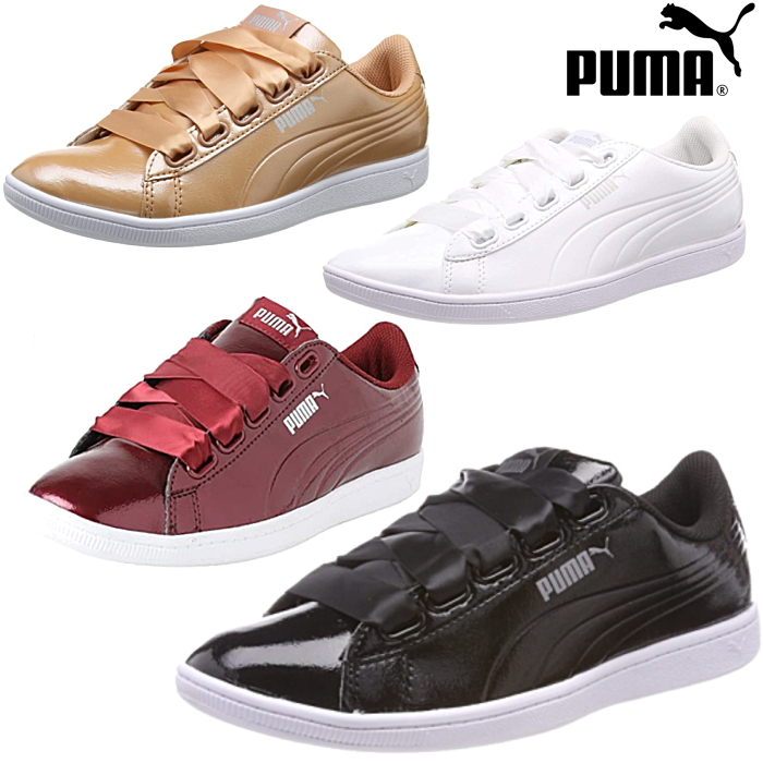 楽天市場 Puma プーマ レディース スニーカー Sneaker ビッキー リボン P Puma Vikky Ribbon P ウィメンズ パテント ローカット スニーカー 靴激安通販 Reload