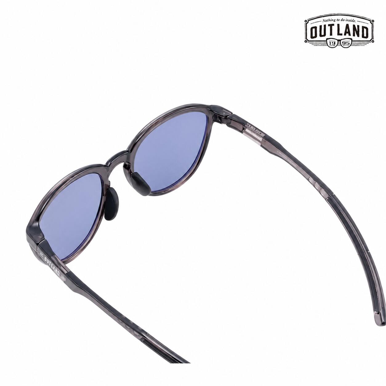 OUTLAND COLCA アウトランド コルカ SUNGLASSES OLOL700-0167 GRY サングラス クリアウォームグレー 偏光ULTRAアイスブルー POLARIZED/偏光レンズ アイウェア フィッシング アウトドア 高機能 メードインジャパン 山本光学|リード大阪