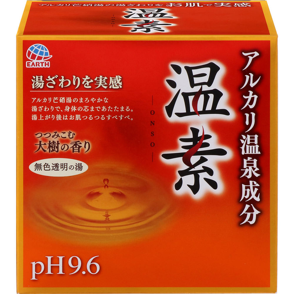 【9個仕掛ける！】【★】温素30g×15包【アース製薬】 入浴剤-バス用品