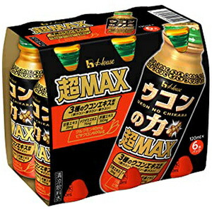 ウコンの力 超MAX 120ml×6本