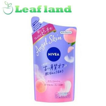 【20個セット！】【送料無料！】【NIVEA（ニベア）】エンジェルスキン ボディウォッシュ ピーチ＆フルーティーの香り 詰替 360ml 6,198円