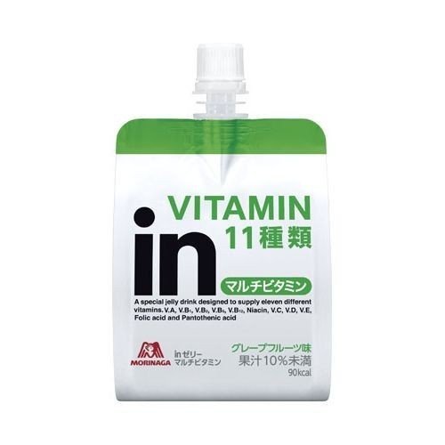 【40個書き割り！】【★】【 森永製菓 】ウイダーインチジェリィ マルチヴィタミン 180g