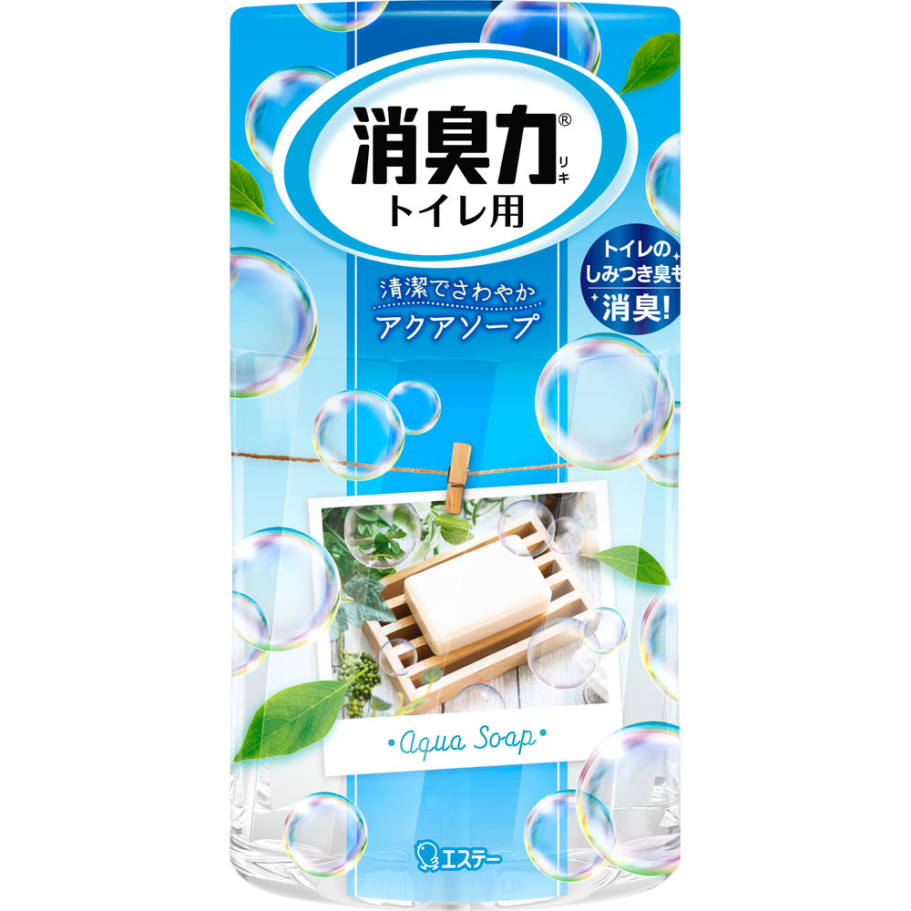 【26個書き割り！】【★】消臭力 室内用便器用 アクアソープ400mL【エステー株式会社】