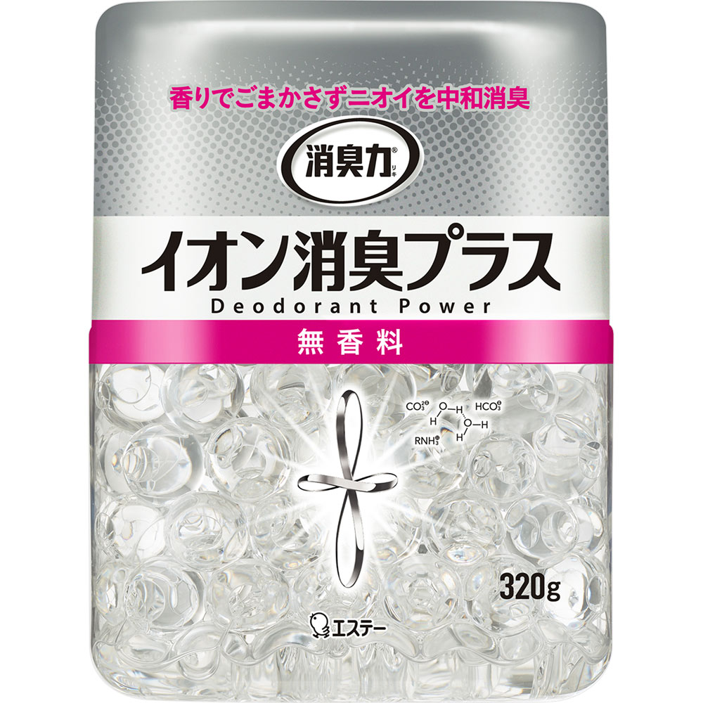 買い取り 消臭力クリアビーズ イオン消臭プラス 本体 無香料 320g fucoa.cl