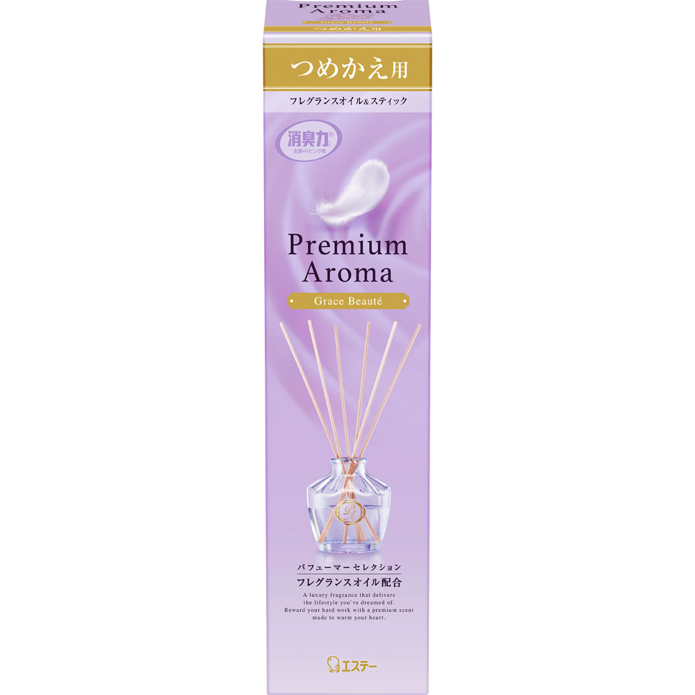 AL完売しました。 玄関 リビング用 消臭力 Ｐｒｅｍｉｕｍ Ａｒｏｍａ Ｓｔｉｃｋ つめかえ グレイスボーテ 50mL fucoa.cl