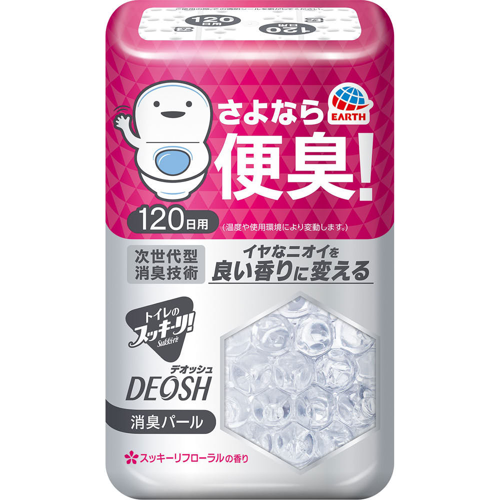 82％以上節約 トイレのスッキーリ Sukki−ri DEOSH 消臭パール スッキーリフローラルの香り 230g fucoa.cl