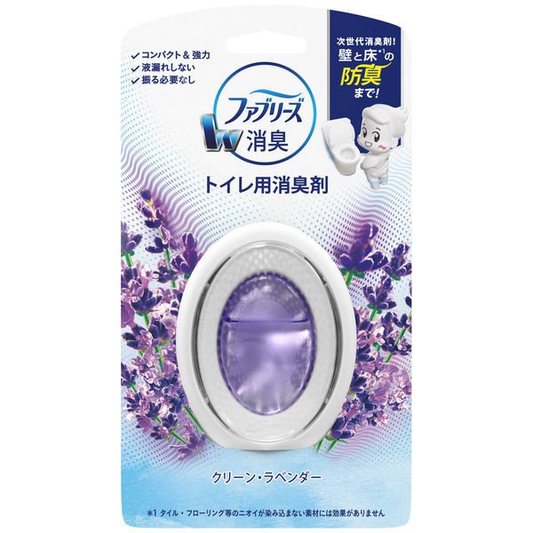 国内外の人気 ファブリーズ W消臭 トイレ用消臭剤 クリーン ラベンダー 6ml fucoa.cl