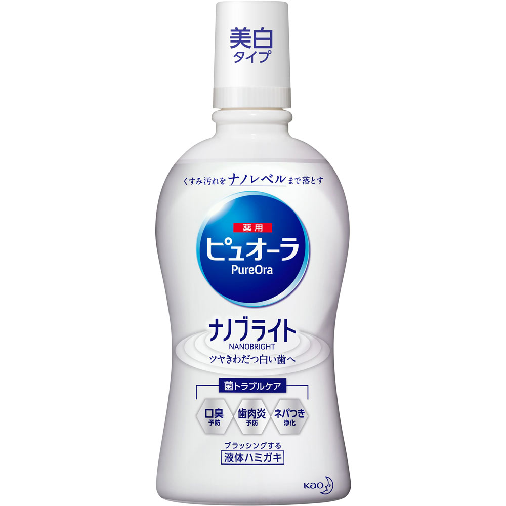 薬用ピュオーラ ナノブライト液体ハミガキ 400ml