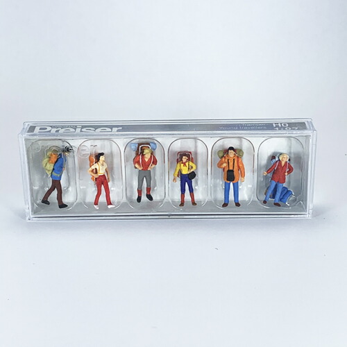 楽天市場】土木作業をする人物5体(10461)【Preiser】【1/87