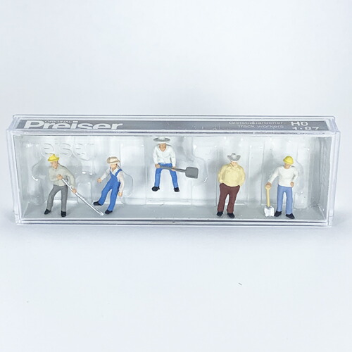 Preiser H0 1:87 フィギュア 6体セット Preiser 1/87 10077 釣り人6体 ミニチュア ジオラマ フィギュア