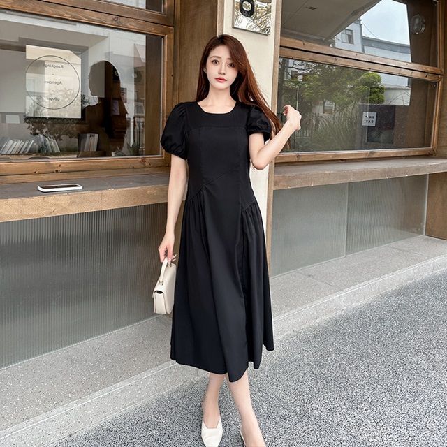 楽天市場】ワンピース 半袖 きれいめ ロングワンピース 半袖 夏