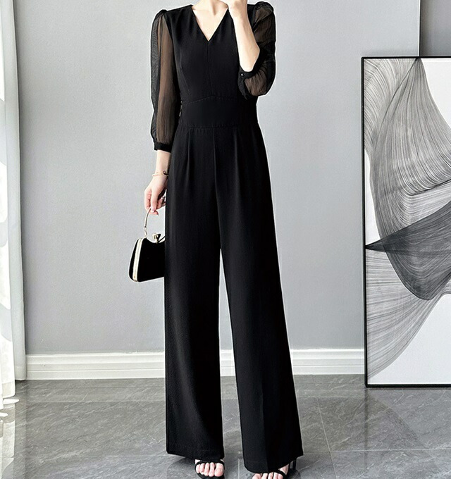 楽天市場】襟付き オールインワン レディース パーティードレス 楽天市場】襟付き オールインワン レディース パーティードレス