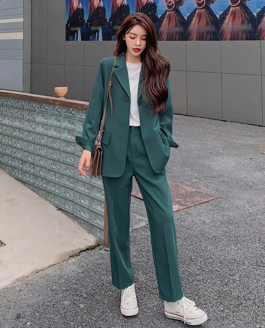 パンツスーツ スーツ セットアップ レディース カジュアル おしゃれ パンツ テーラードジャケット 大きいサイズ ゆったり シンプル 通勤服 オフィス オフィスカジュアル 韓国 ファッション Kanal9tv Com