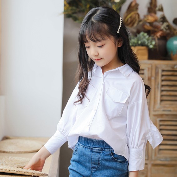 楽天市場 一部即納 フリル ブラウス シャツ 長袖 リンクコーデ 親子 セット トップス 白 親子コーデ 親子ペア 親子おそろい 子供服 女の子 キッズ レディース 大人服 可愛い おしゃれ 春服 夏 秋 春新作 ｌｅａｐ